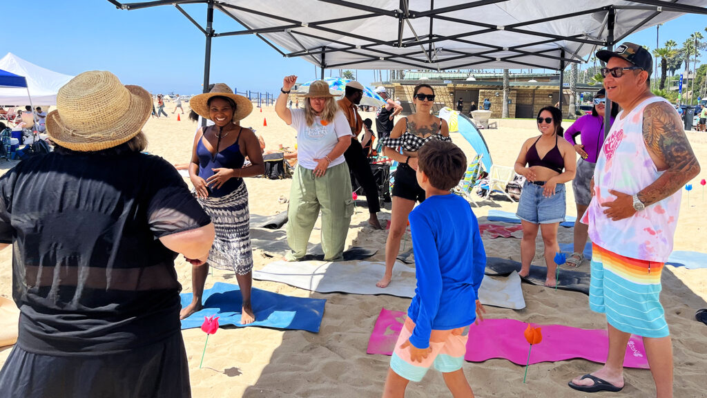 5th Annual Every Body Deserves Love Beach Party August 27, 2023 at Corona Del Mar Beach.